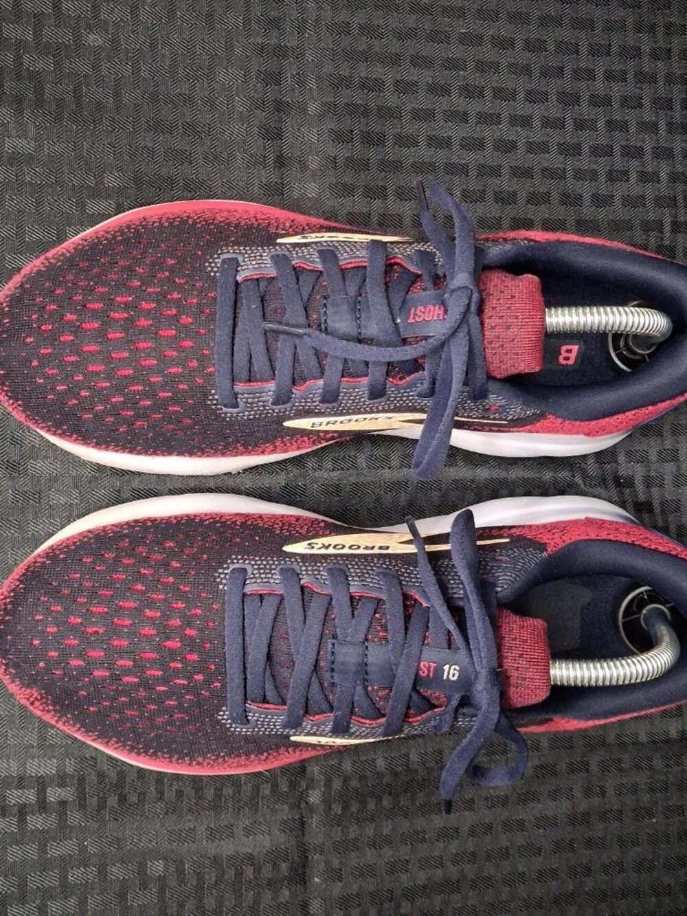 Brooks Ghost 16 Womans 10 Wide (D) Pink, Purple Running, Jogging, Walking Shoes